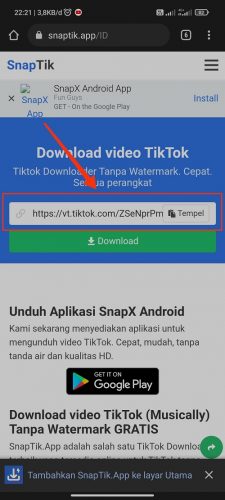 7 Langkah Cara Download Video Tiktok Tanpa Watermark